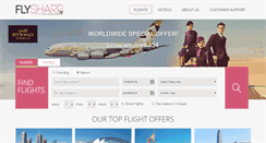 Desktop Screenshot of flysharp.com