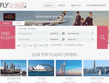 Tablet Screenshot of flysharp.com